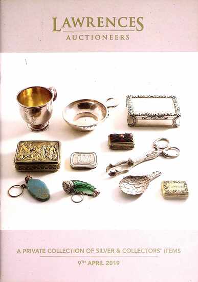 Lawrences April 2019 Silver & Collector's Items