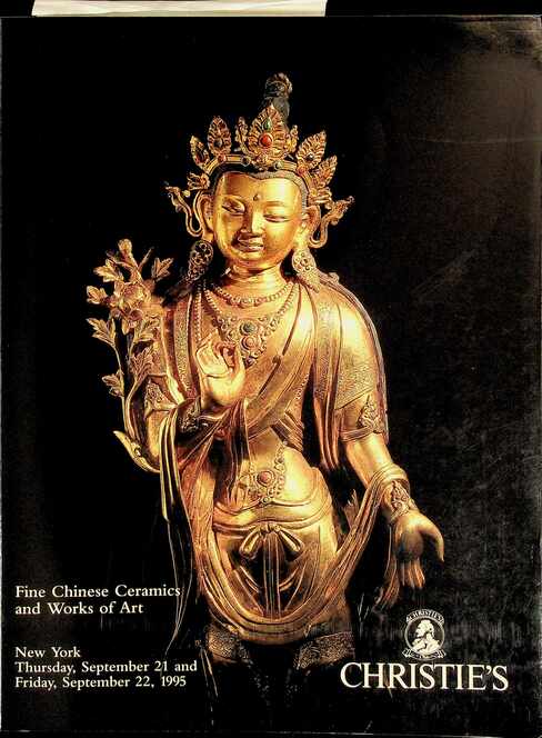 Christies September 1995 Fine Chinese Ceramics & Works of Art