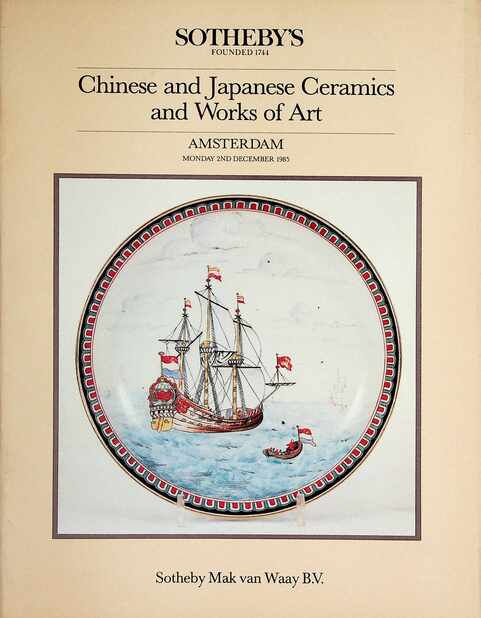 Sothebys December 1985 Chinese & Japanese Ceramics and WOA