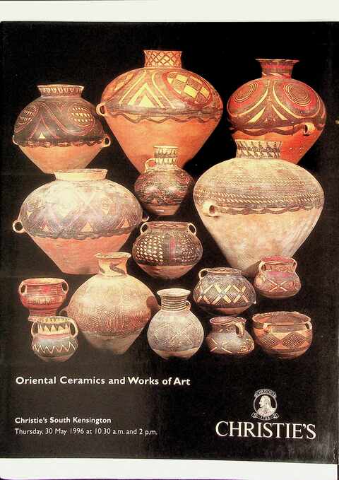 Christies May 1996 Oriental Ceramics & WOA