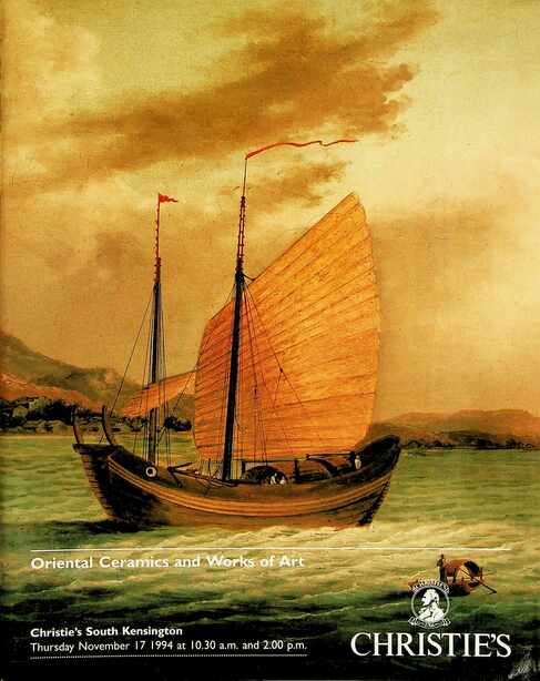 Christies November 1994 Oriental Ceramics & Works of Art