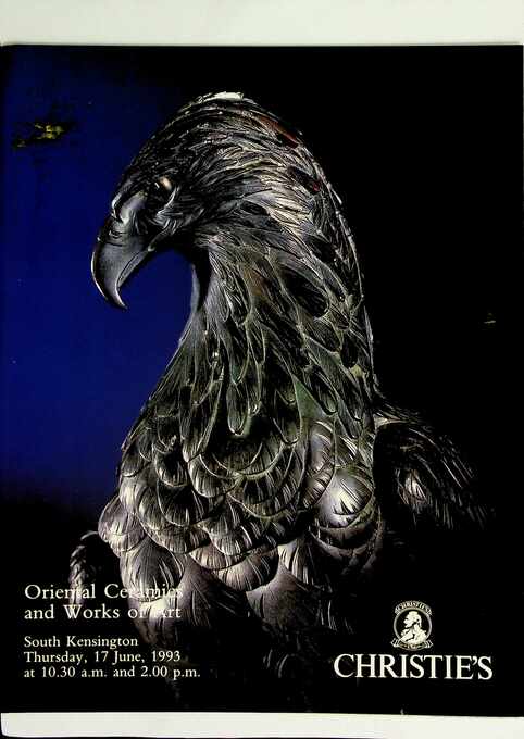 Christies June 1993 Oriental Ceramics & Works of Art
