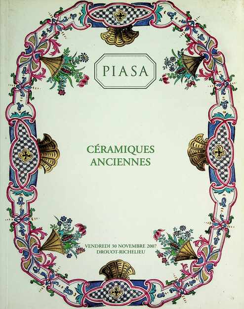Piasa June 2005 French & Foreign Ancient Ceramics - Faience