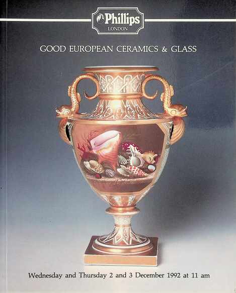 Phillips December 1992 Good European Ceramics & Glass