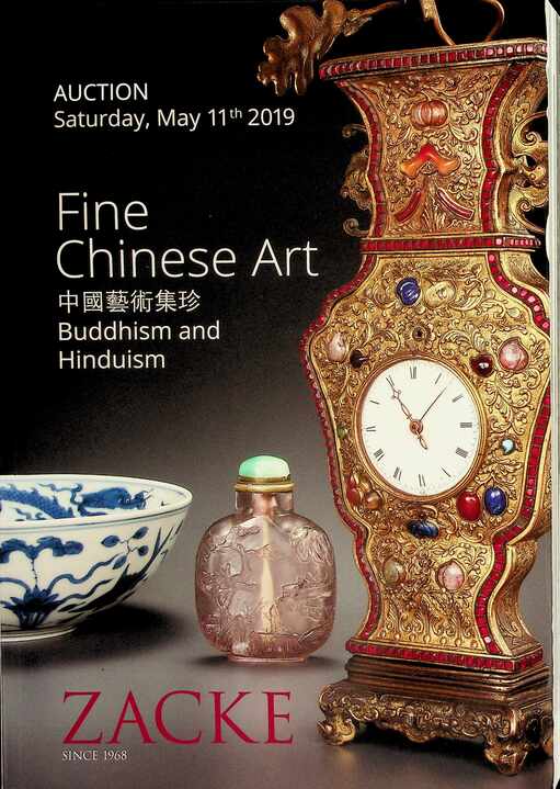 Zacke May 2019 Fine Chinese Art Buddhism & Hinduism