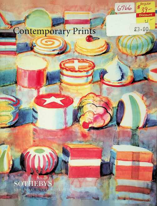 Sothebys November 1995 Contemporary Prints