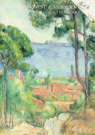 Christies February 2015 Impressionist/Modern Art - Evening Sale