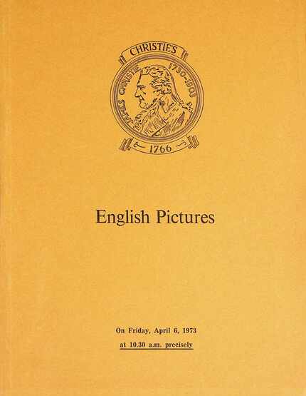 Christies April 1973 English Pictures