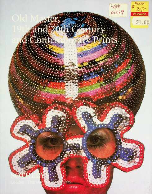 Sothebys March 1996 Old Master, 19th and 20th Century Prints etc. (Digital Only)