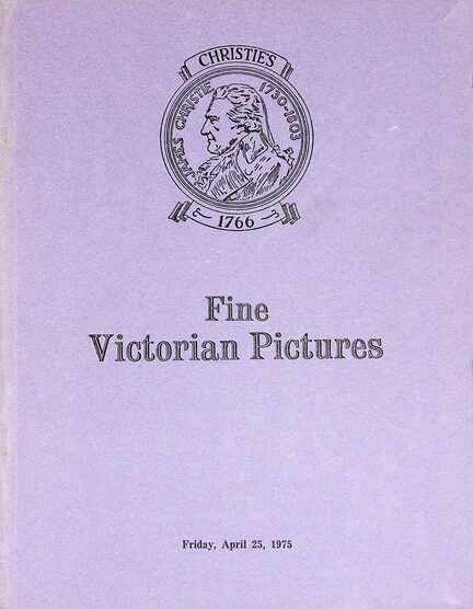 Christies April 1975 Fine Victorian Pictures