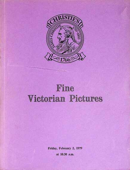 Christies February 1979 Fine Victorian Pictures
