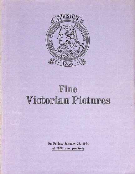 Christies January 1974 Fine Victorian Pictures