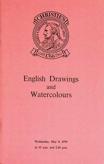 Christies May 1979 English Drawings & Watercolours