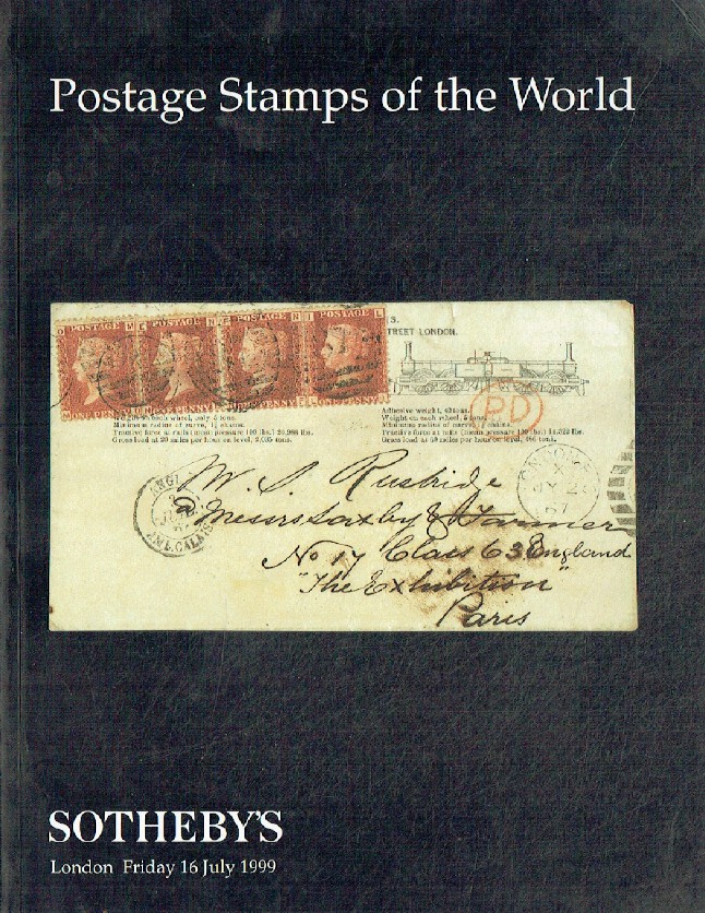 Sothebys July 1999 Postage Stamps of the World