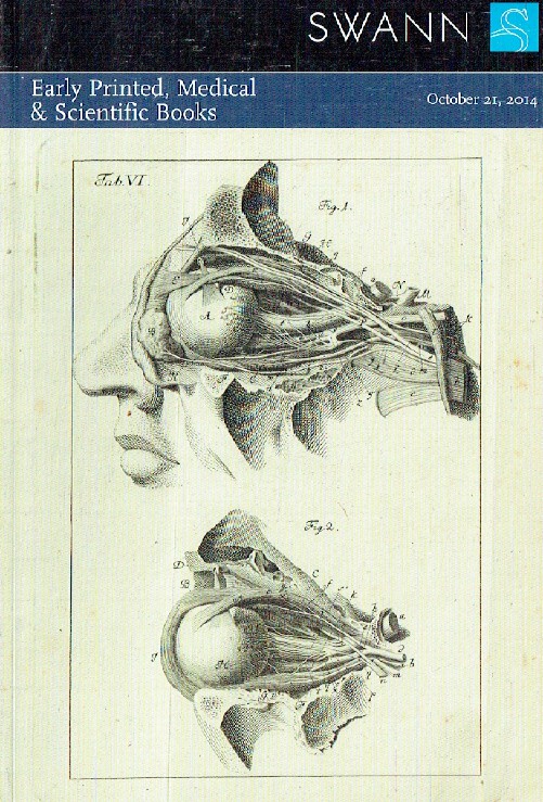 Swann October 2014 Early Printed, Medical & Scientific Books - Click Image to Close