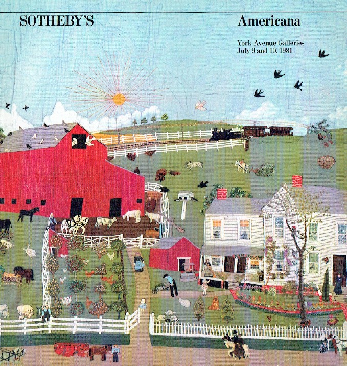 Sothebys July 1981 Americana