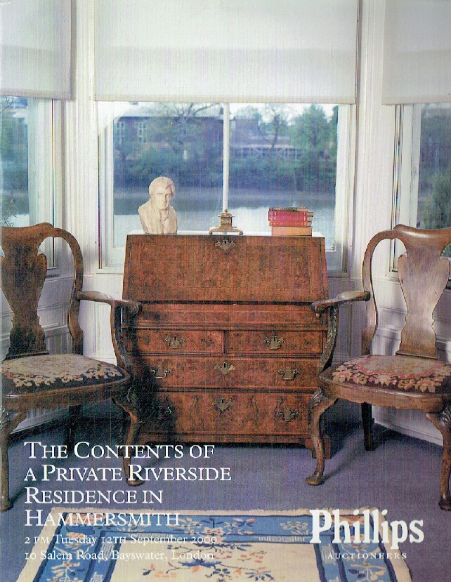 Phillips September 2000 The Contents of a Private Riverside Residence In Hammers - Click Image to Close
