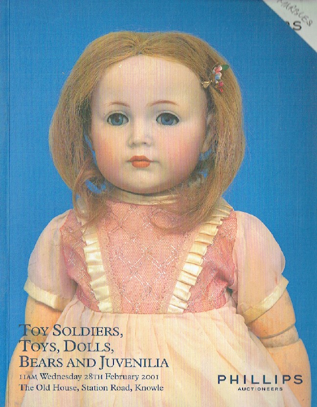 Phillips February 2001 Toy Soldiers, Toys, Dolls, Bears and Juvenilia