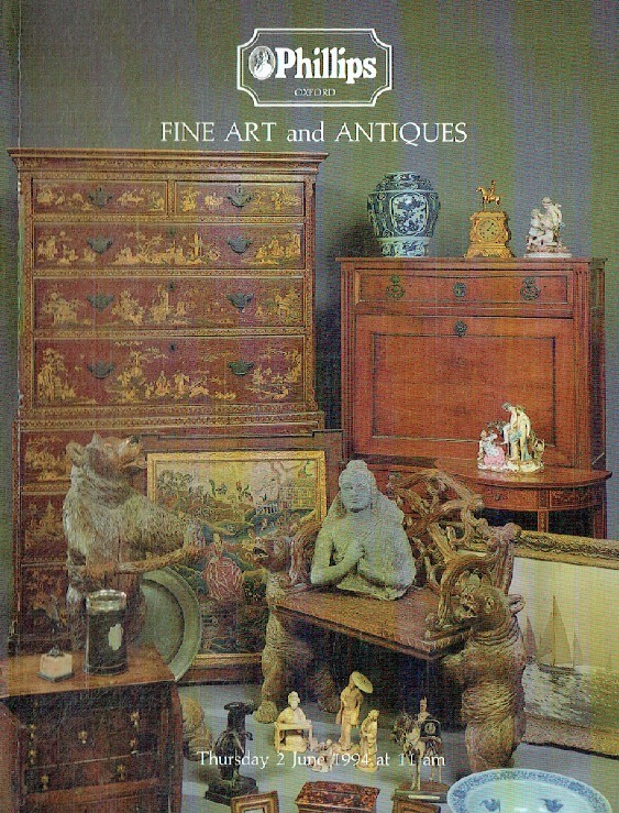 Phillips June 1994 Fine Art & Antiques - Click Image to Close