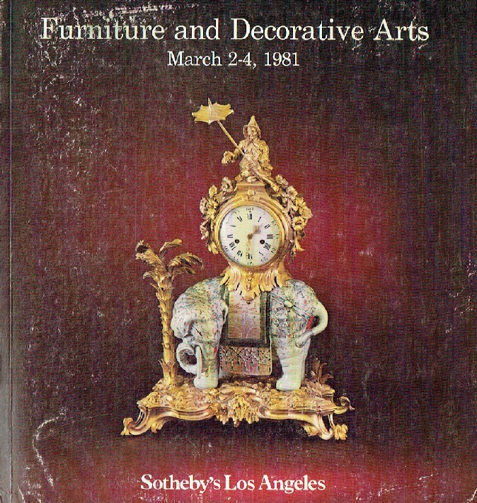 Sothebys March 1981 Furniture & Decorative Arts