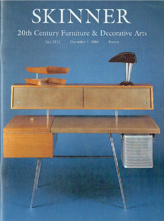 Skinner December 2003 20th Century Furniture & Decorative Arts