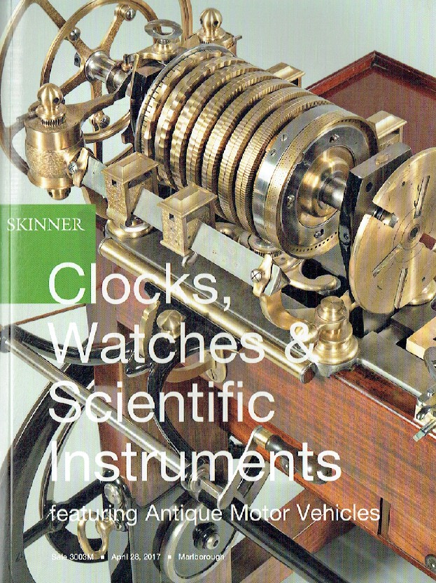 Skinner April 2017 Clocks, Watches & Scientific Instruments