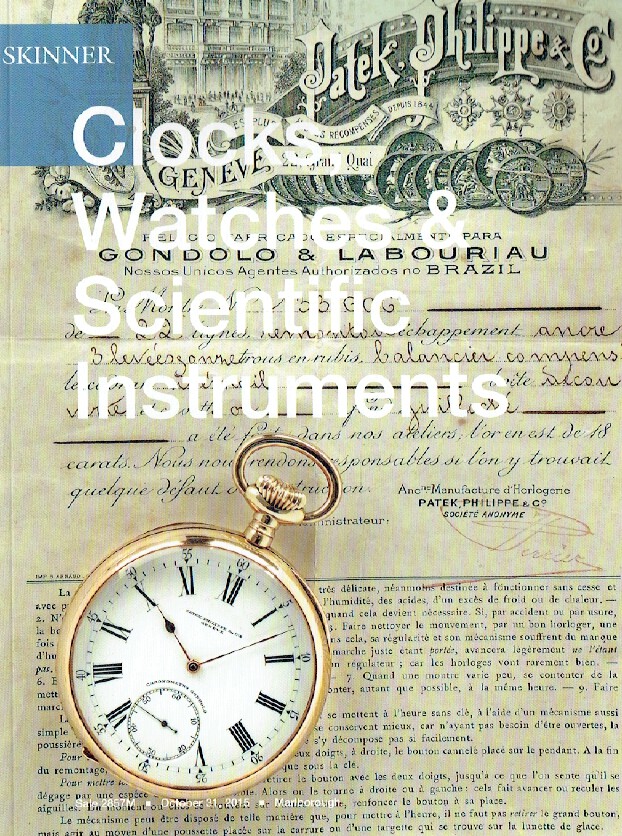 Skinner October 2015 Clocks, Watches & Scientific Instruments