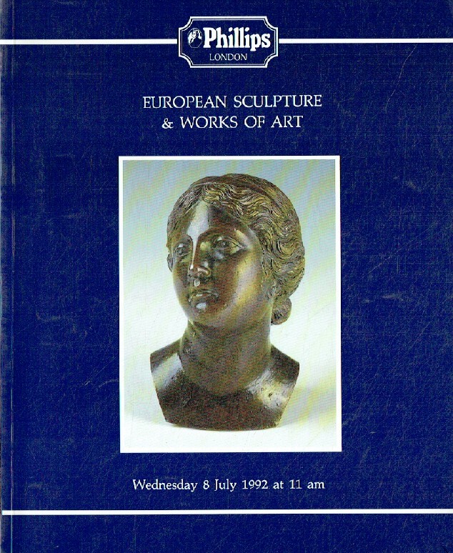 Phillips July 1992 European Sculpture & Works of Art