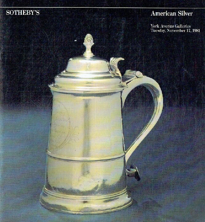 Sothebys November 1981 American Silver