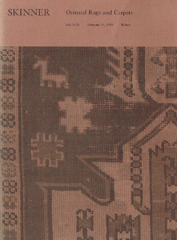 Skinner February 1992 Oriental Rugs & Carpets