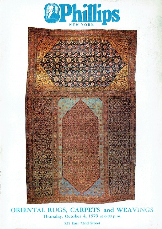Phillips October 1979 Oriental Rugs, Carpets & Weavings