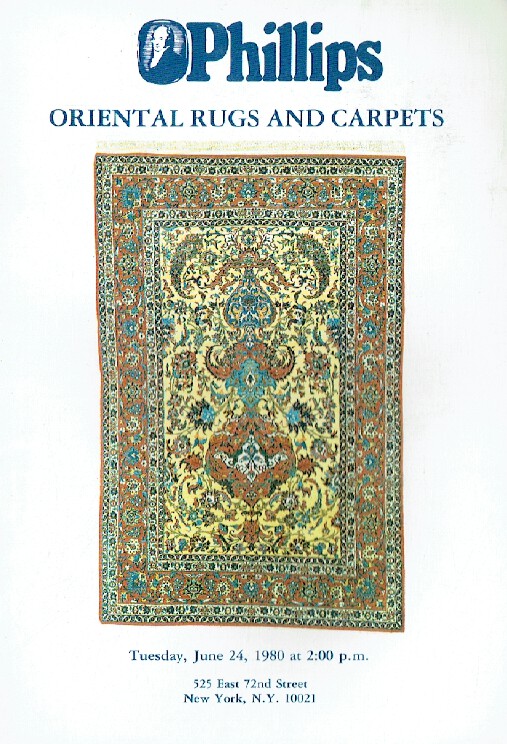 Phillips June 1980 Oriental Rugs & Carpets