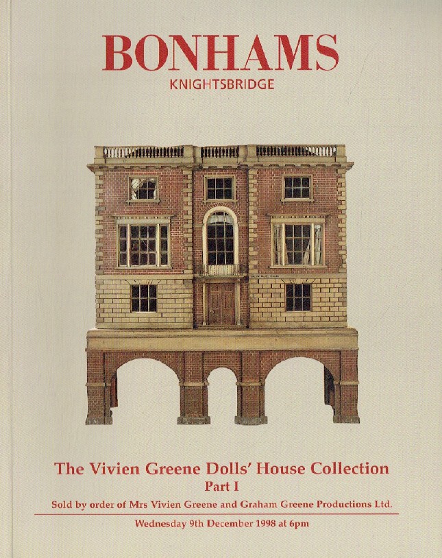 Bonhams December 1998 Collection of Vivien Greene Dolls' House Part I Bonhams December 1998 Collection of Vivien Greene Dolls' House Part I