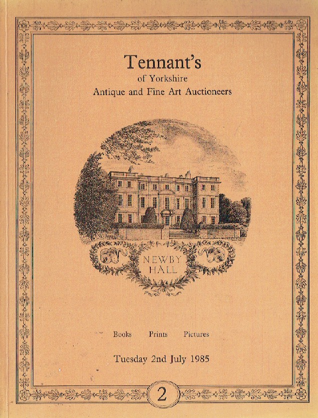 Tennants July 1985 Antique & Fine Art