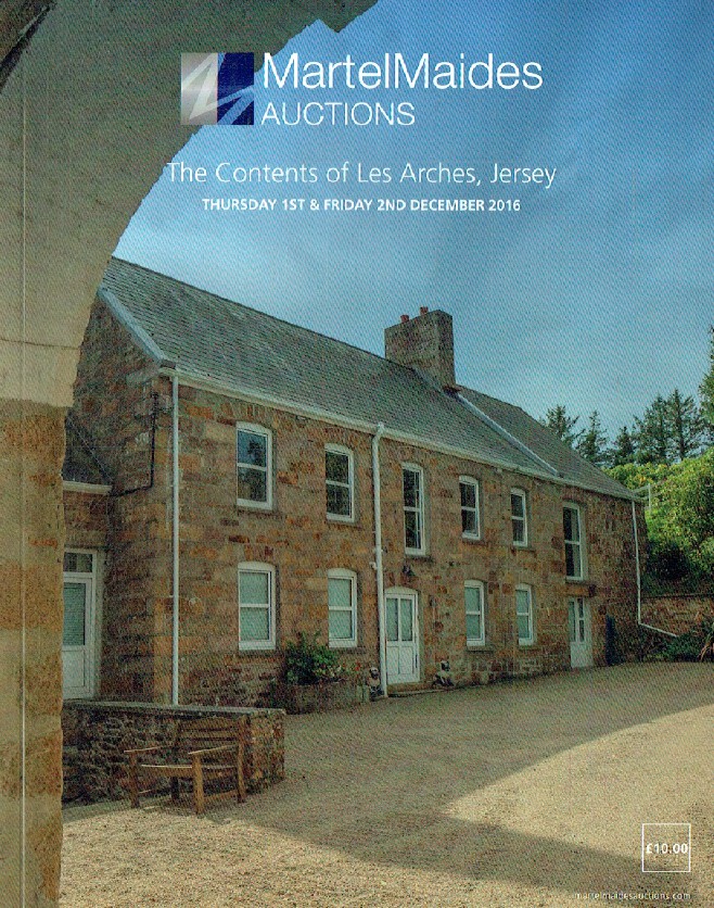 Martel Maides December 2016 The Contents of les Arches, Jersey