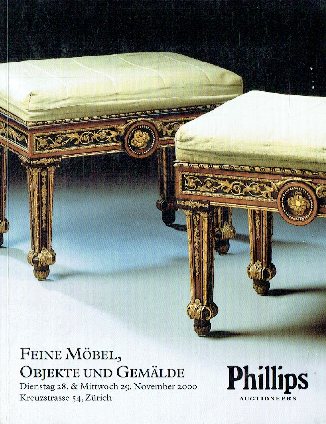 Phillips November 2000 Fine Furniture, Works of Art & Paintings