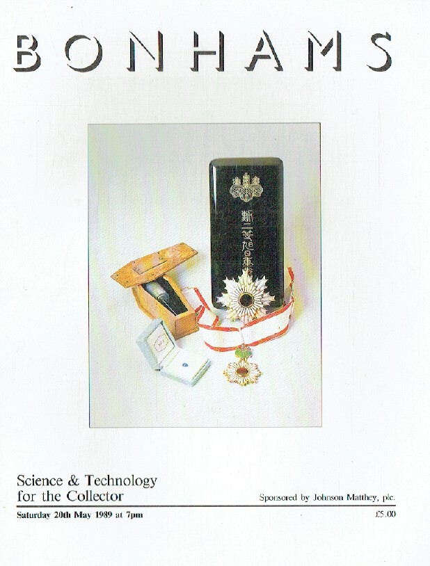 Bonhams May 1989 Science & Technology for the Collector