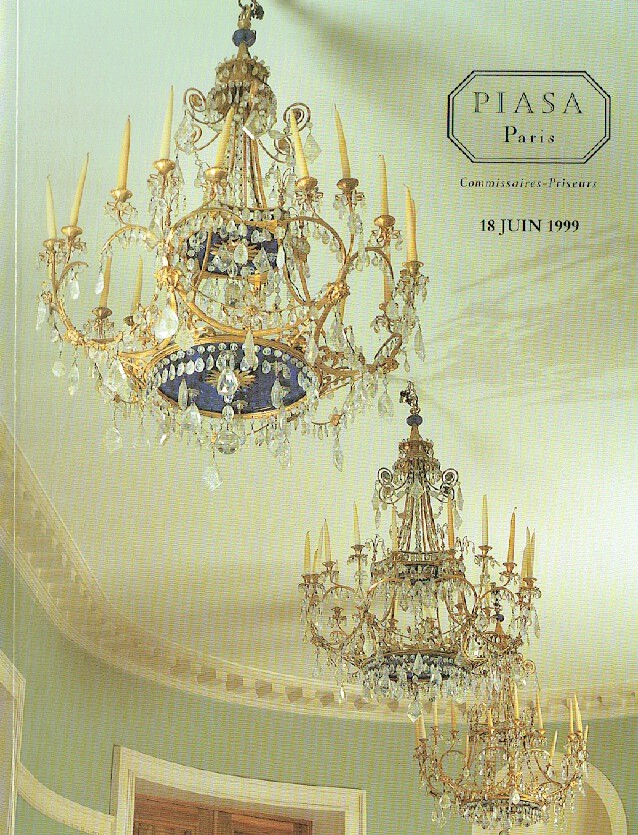 Piasa June 1999 Weapons Collection , Furniture Tapestries Carpet