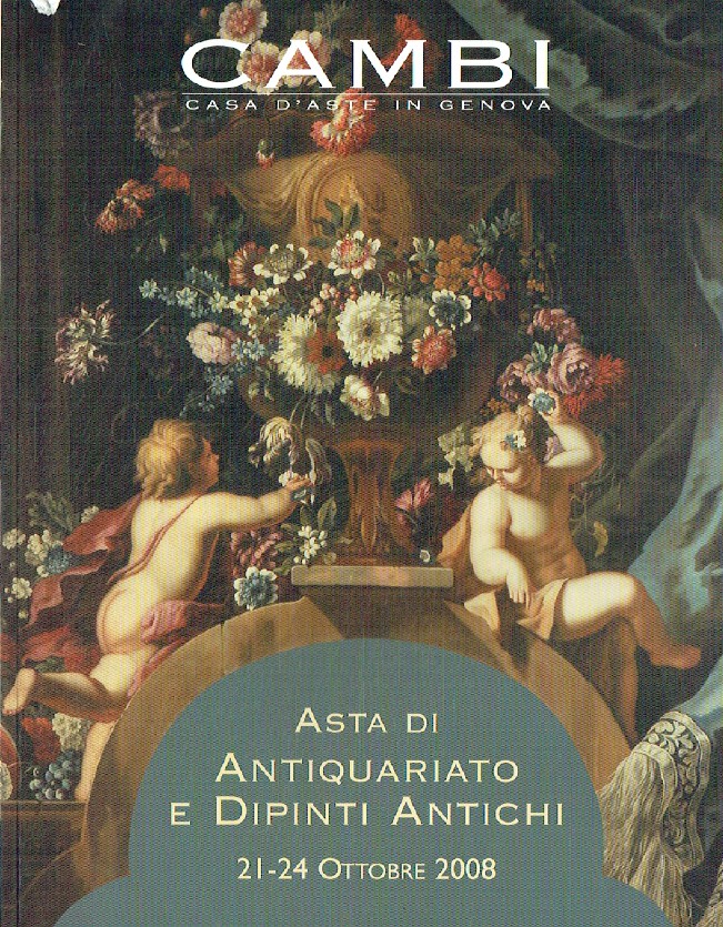 Cambi October 2008 Antiques & Old Master Paintings