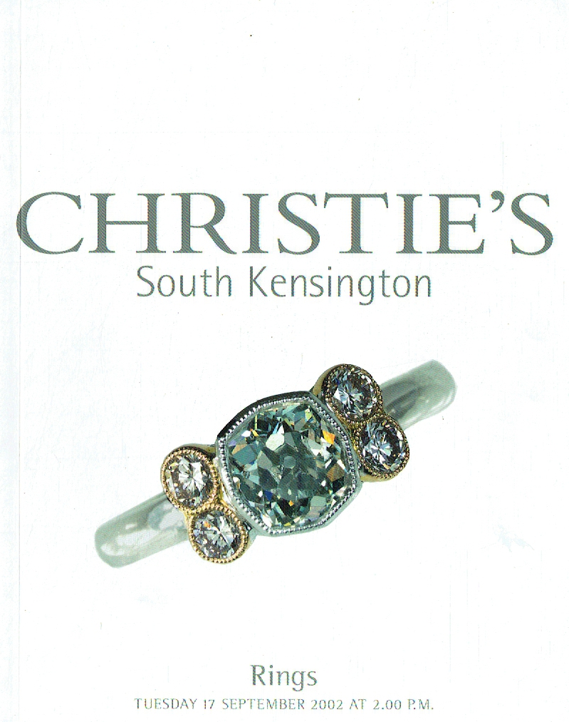 Christies September 2002 Rings