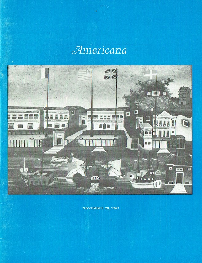 Richard A. Bourne November 1987 Americana