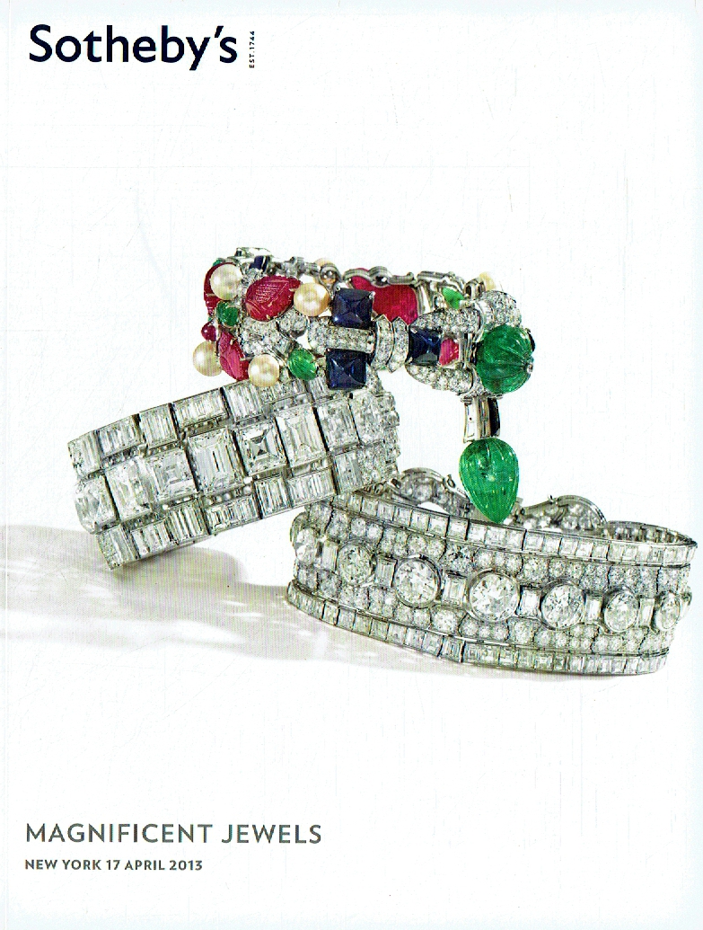 Sothebys April 2013 Magnificent Jewels - Click Image to Close