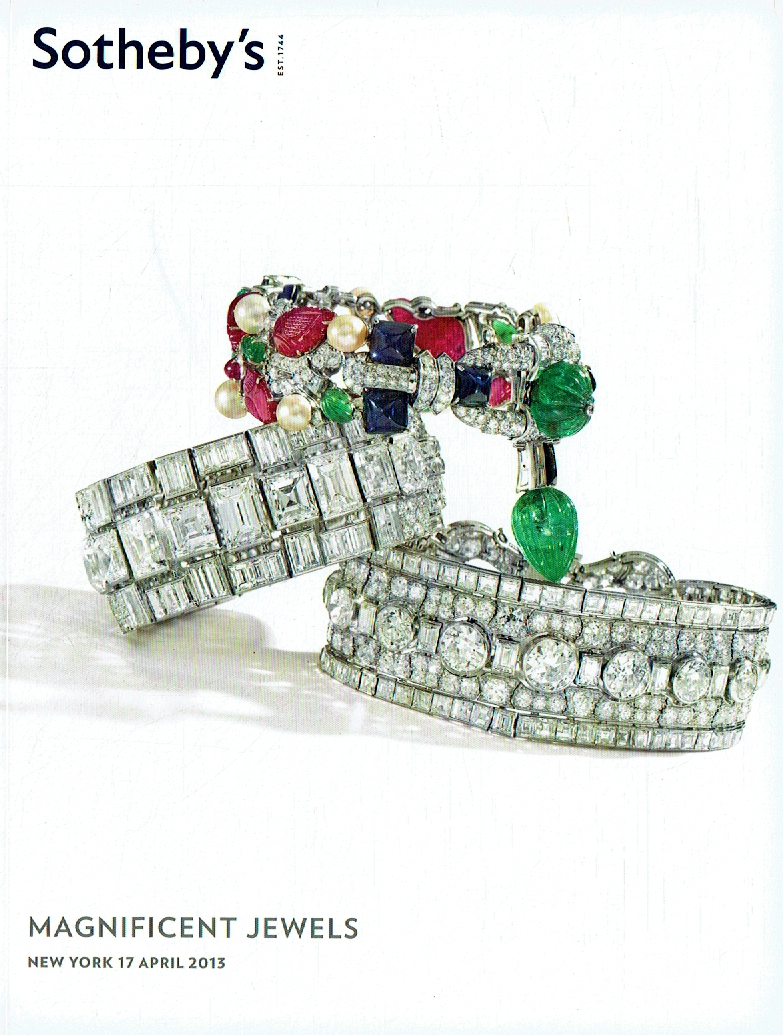 Sothebys April 2013 Magnificent Jewels