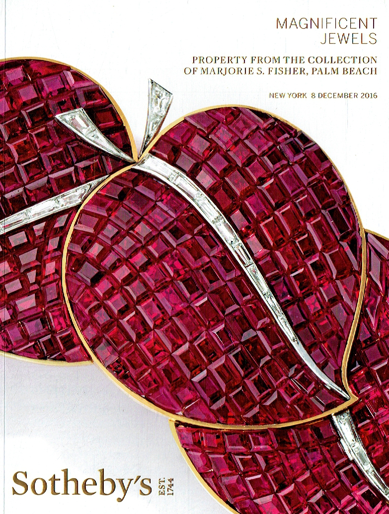 Sothebys December 2016 Magnificent Jewels - Collection of Marjorie S. Fisher