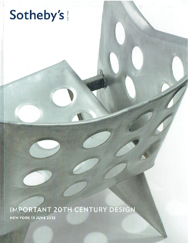 Sothebys June 2012 Important 20th Century Design