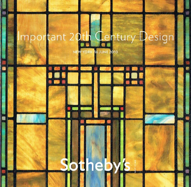 Sothebys June 2010 Important 20th Century Design