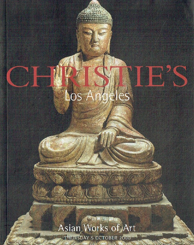 Christies October 2000 Asian Works of Art