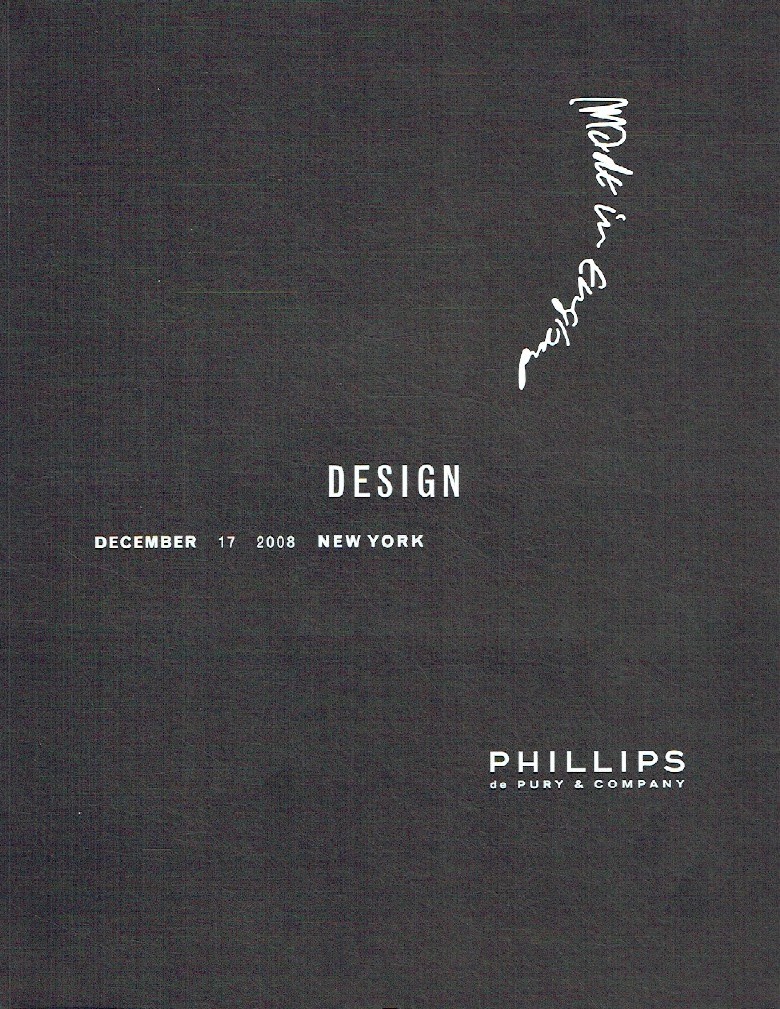 Phillips de Pury December 2008 Design