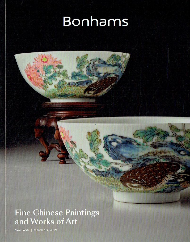 Bonhams March 2019 Fine Chinese Paintings & WOA