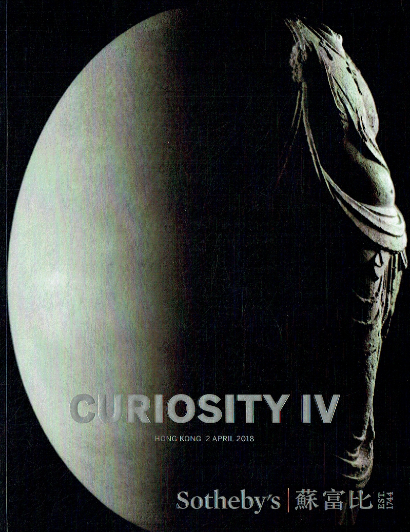 Sothebys April 2018 Curiosity IV Sothebys April 2018 Curiosity IV